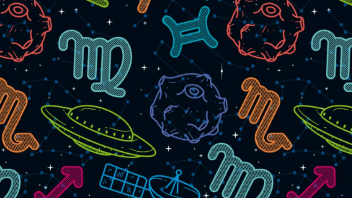 Ilustrasi 12 zodiak (Magnific)