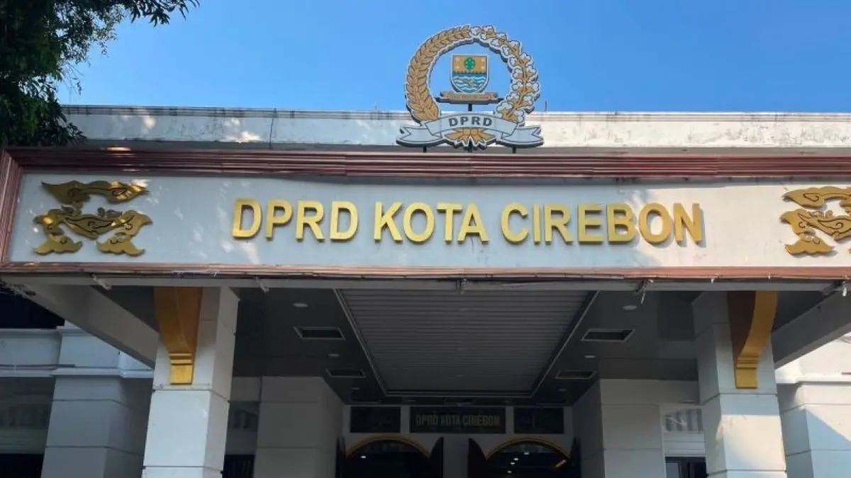 Kantor DPRD Kota Cirebon. (Fathnur Rohman/Antara)