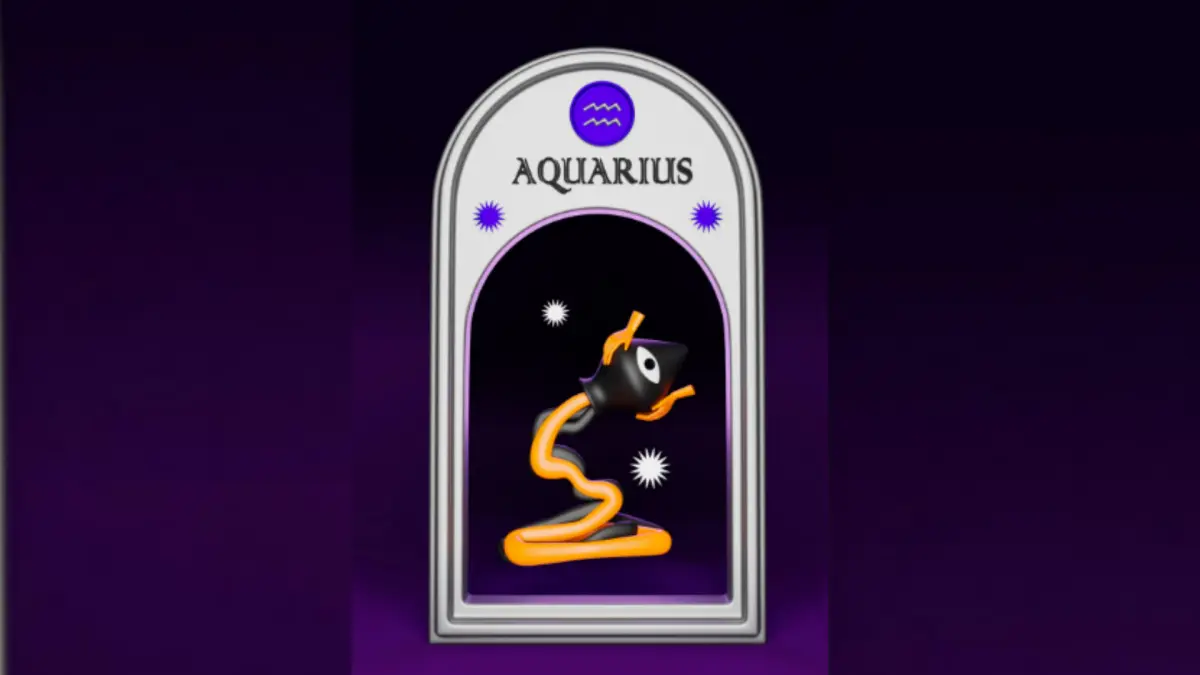 Ilustrasi zodiak Aquarius (Magnific)