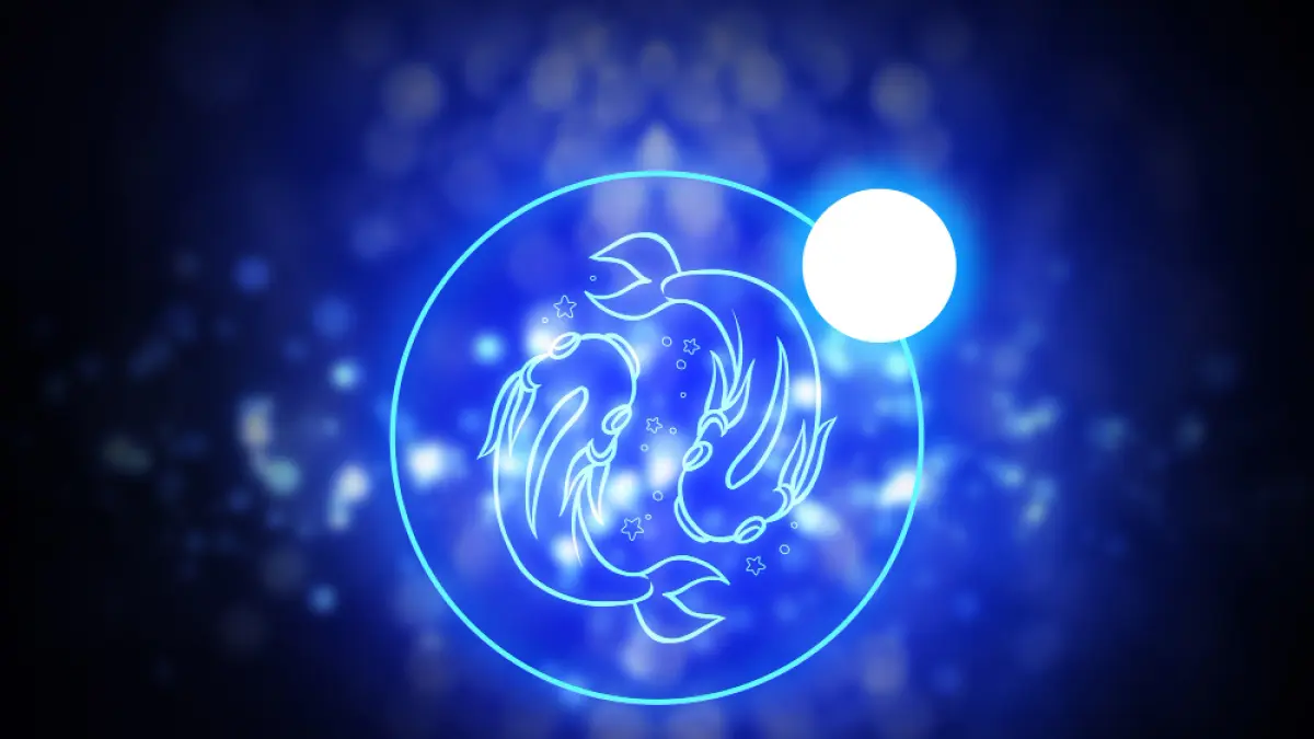 Ilustrasi zodiak Pisces (Magnific)