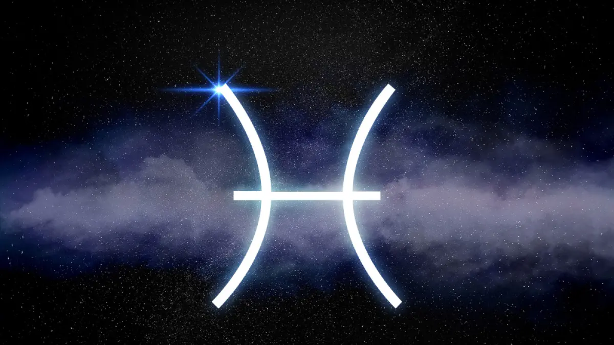 Ilustrasi zodiak Pisces (Magnific)