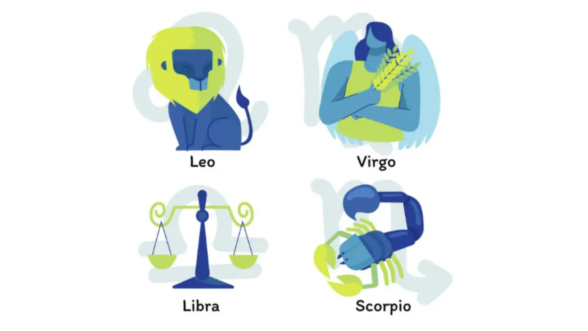 Ilustrasi ramalan zodiak Leo, Virgo, Libra, dan Scorpio (Magnific)