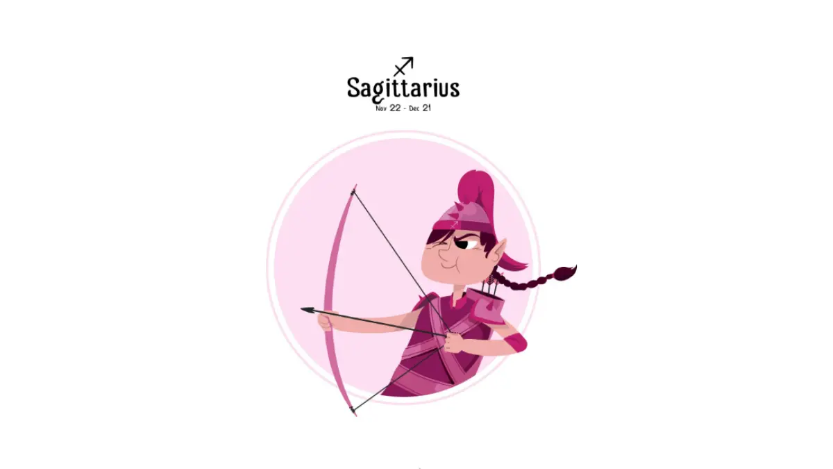Ilustrasi zodiak Sagitarius (Magnific)