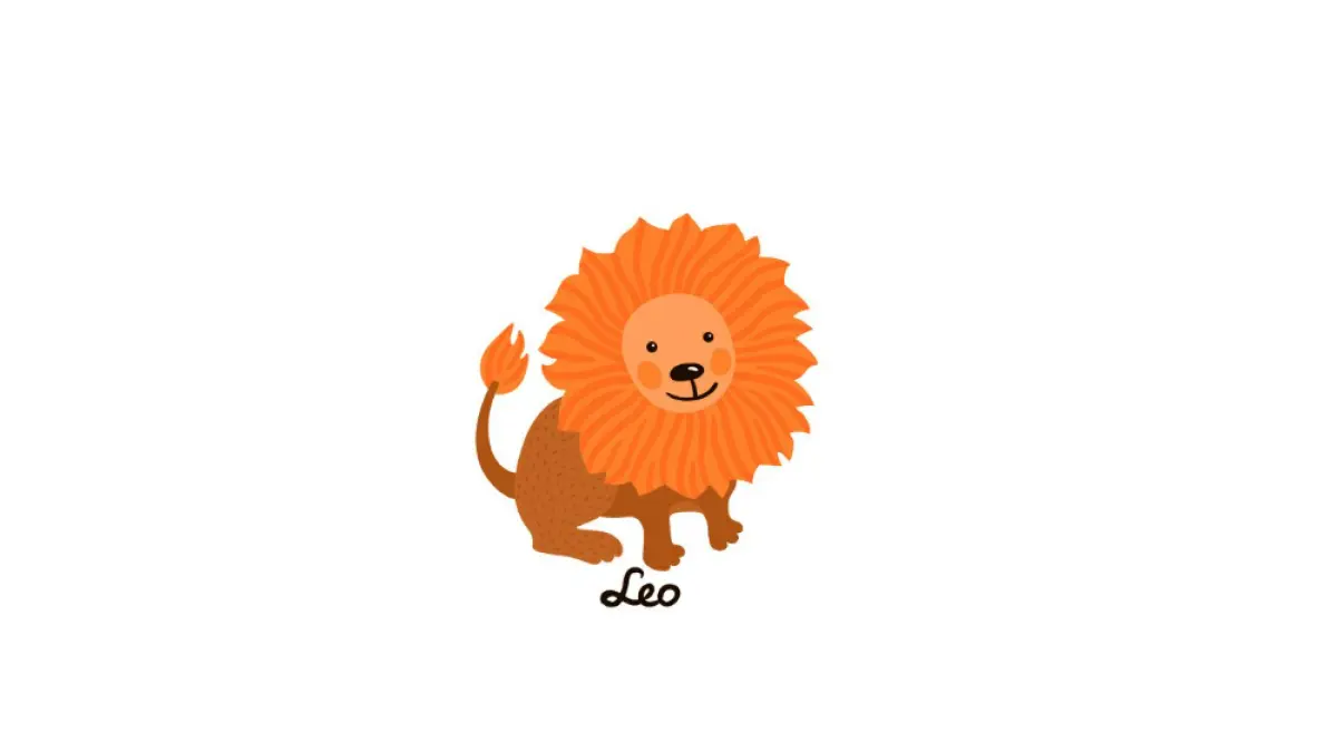 Ilustrasi&nbsp;zodiak&nbsp;Leo (Magnific)