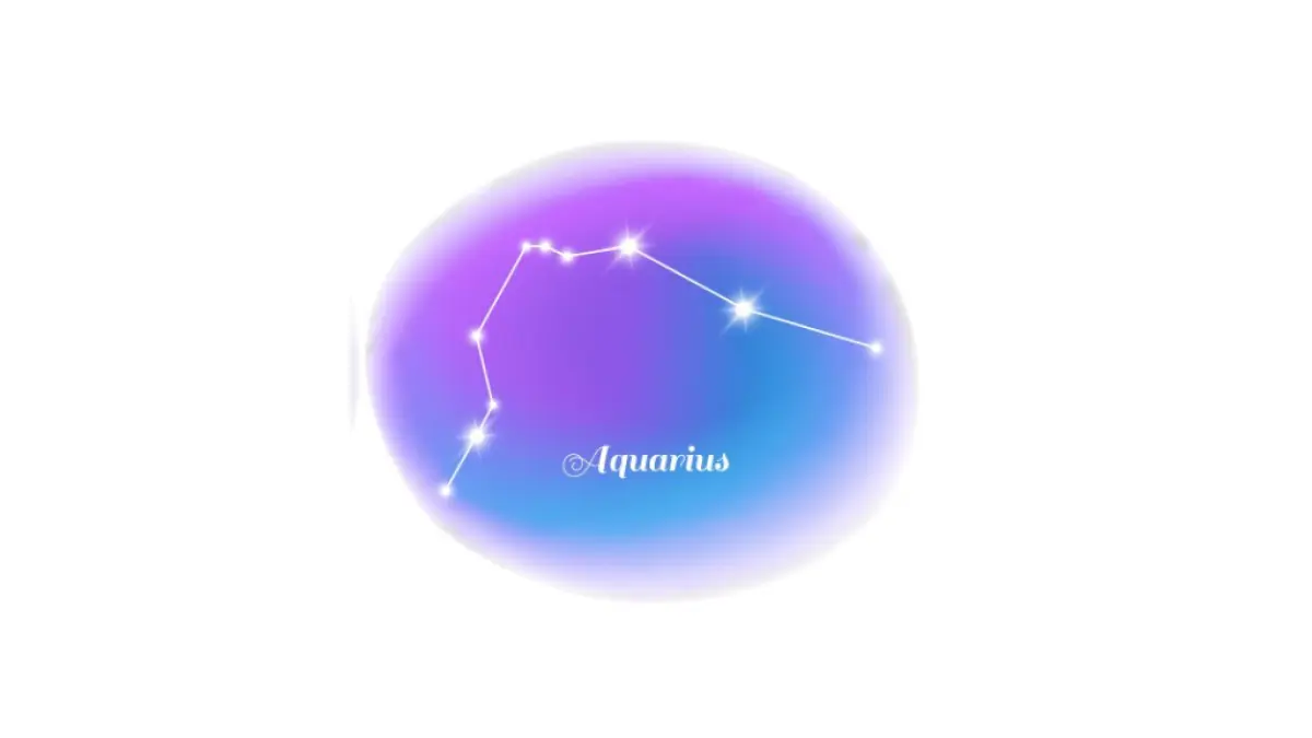 Ilustrasi zodiak Aquarius (Magnific)