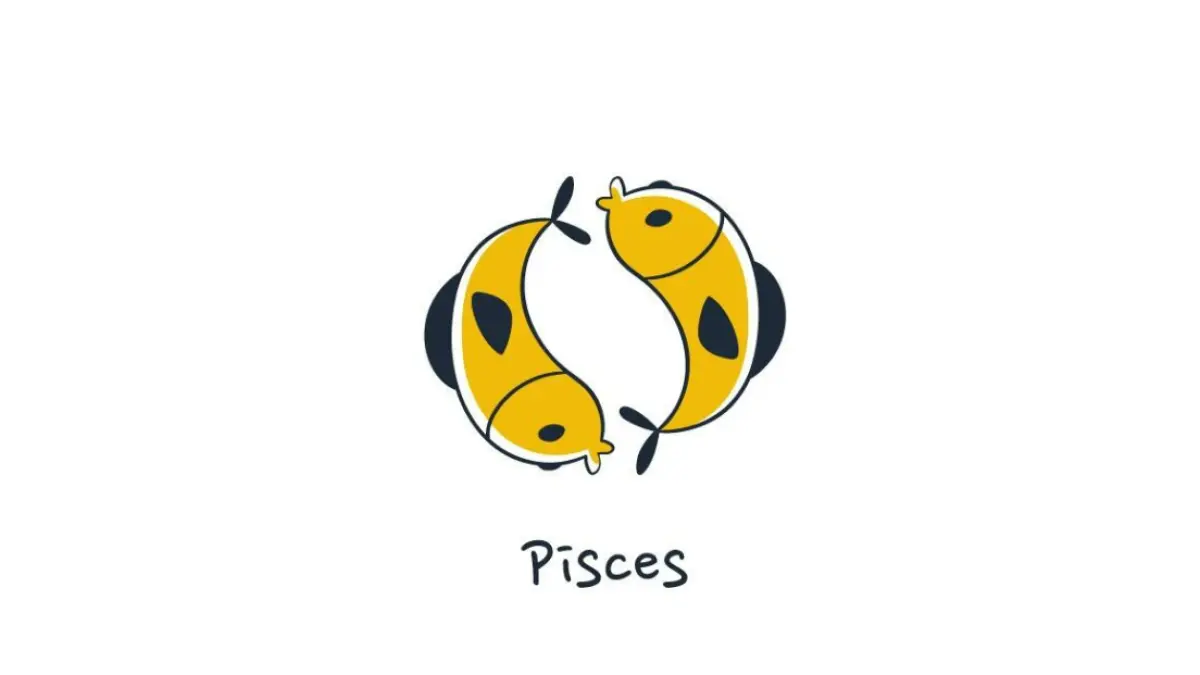 Ilustrasi zodiak Pisces (Magnific)