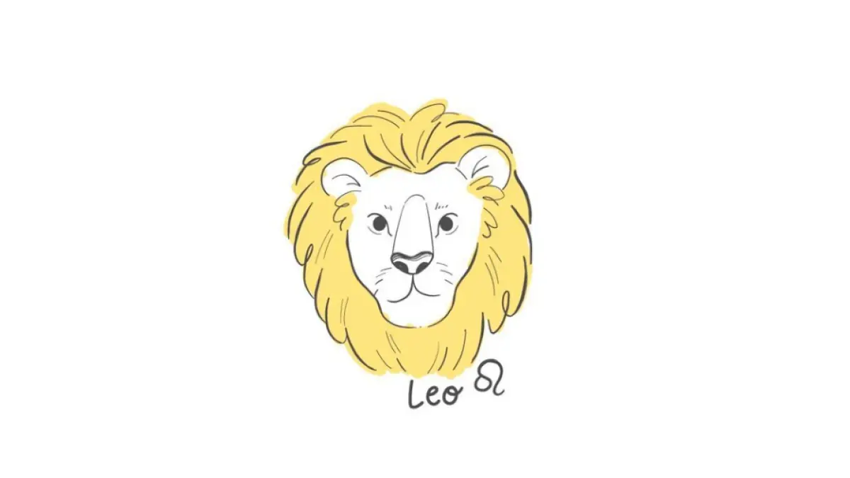 Ilustrasi zodiak Leo (Magnific)