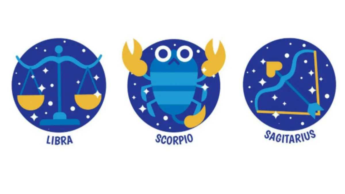 Ilustrasi ramalan keuangan zodiak Libra, Scorpio, dan Sagitarius (Magnific)