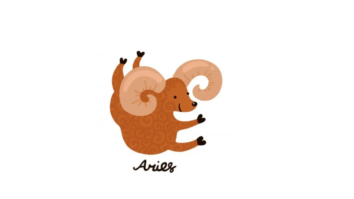 Ilustrasi zodiak Aries (Magnific)