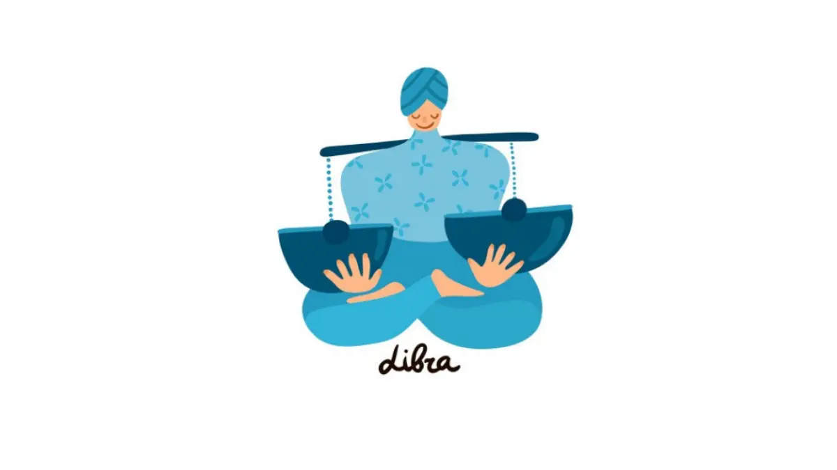 Ilustrasi zodiak Libra (Magnific)