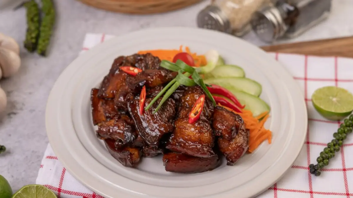 Resep ayam gongso kecap (Magnific)