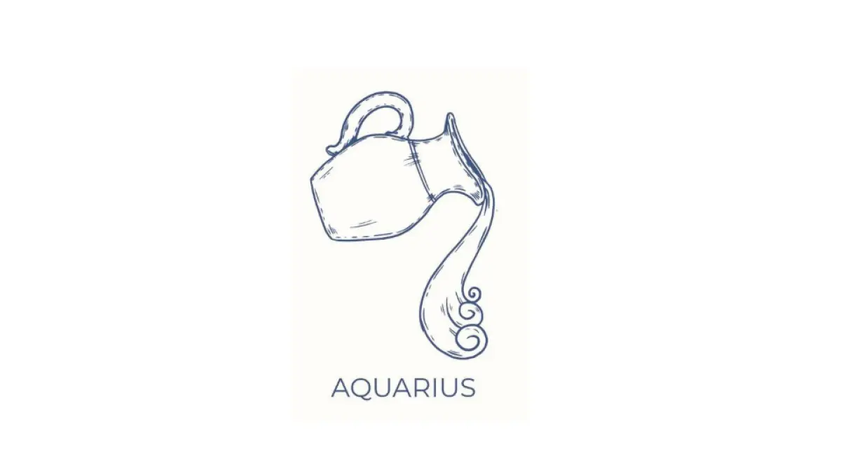 Ilustrasi zodiak Aquarius (Magnific)