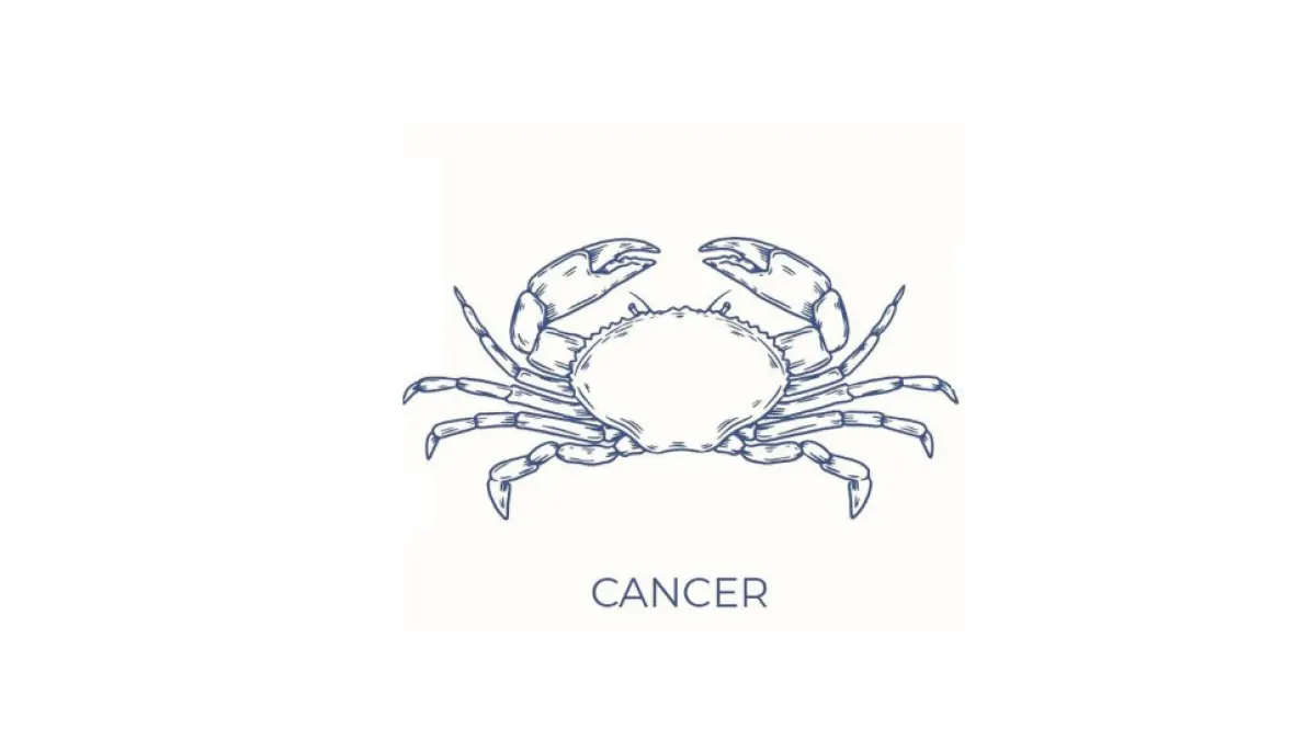 Ilustrasi zodiak Cancer (Magnific)