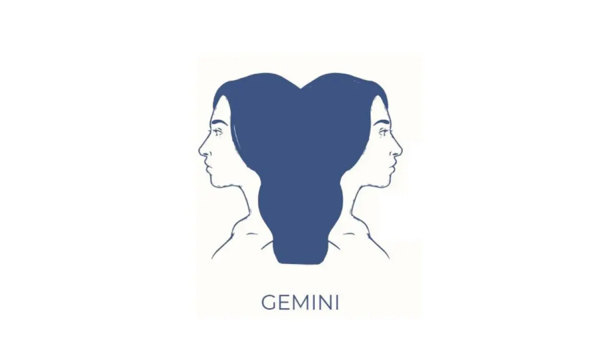 Ilustrasi zodiak Gemini (Magnific)