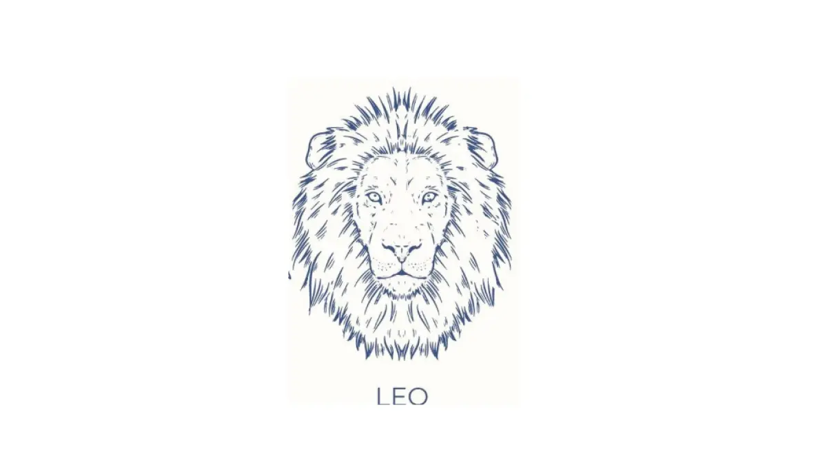 Ilustrasi zodiak Leo (Magnific)