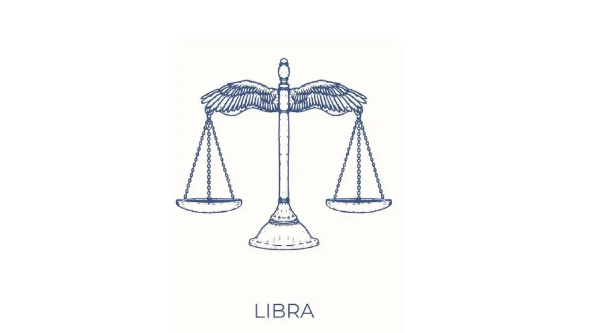 Ilustrasi zodiak Libra (Magnific)