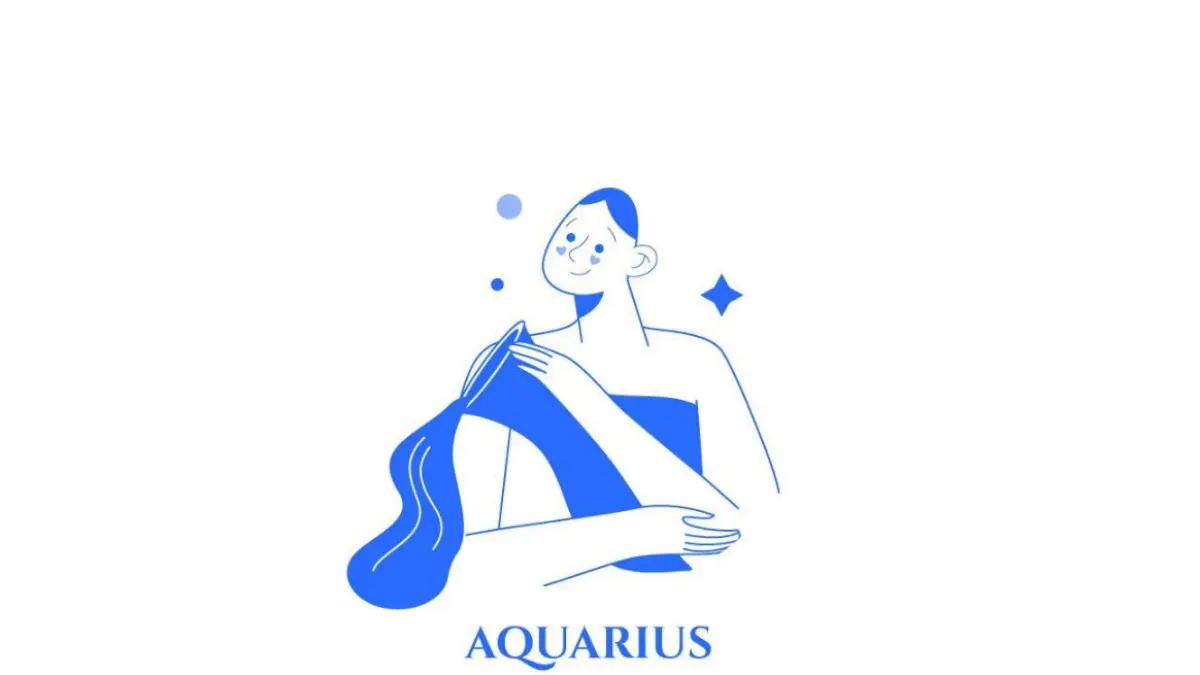 Ilustrasi zodiak Aquarius (Magnific)