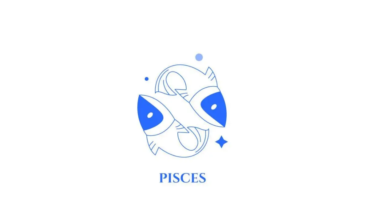 Ilustrasi zodiak Pisces (Magnific)