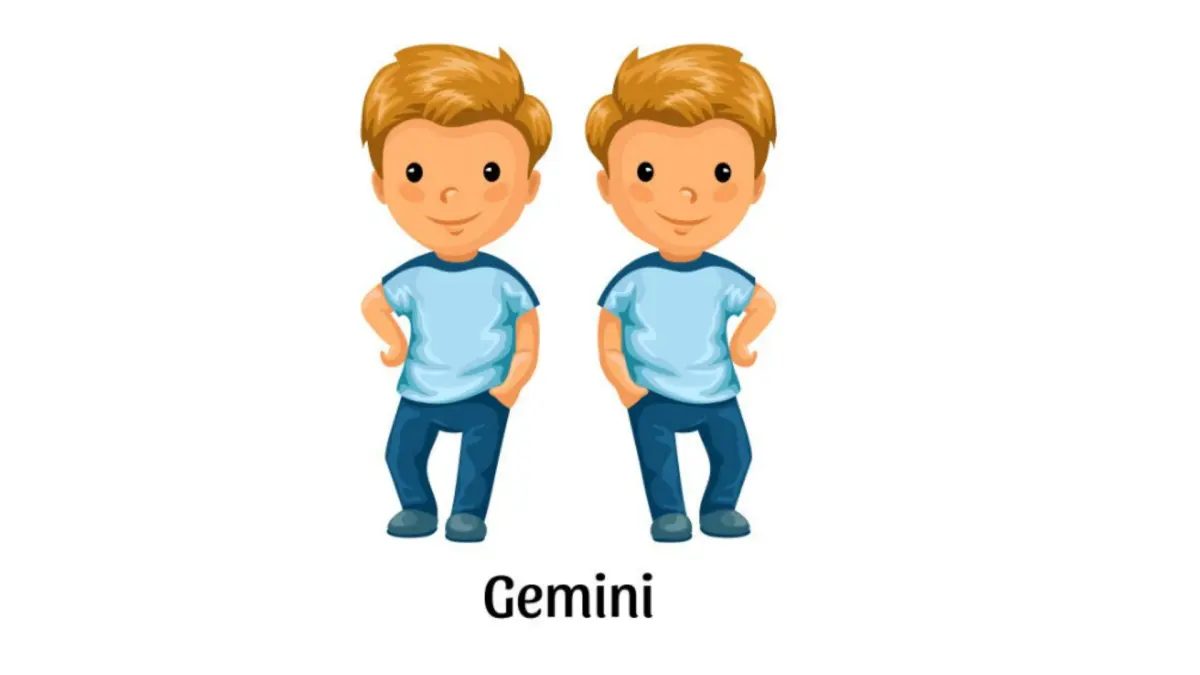 Ilustrasi zodiak Gemini (Magnific)