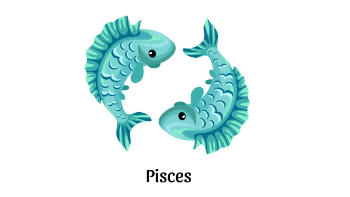 Ilustrasi zodiak Pisces (Magnific)