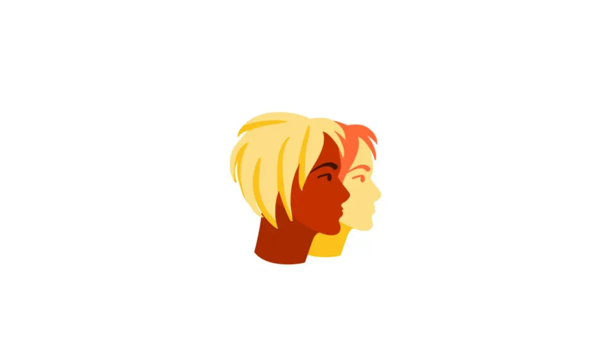 Ilustrasi zodiak Gemini (Magnific)