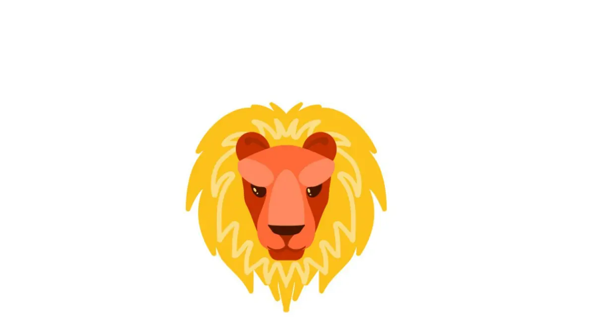 Ilustrasi zodiak Leo (Magnific)