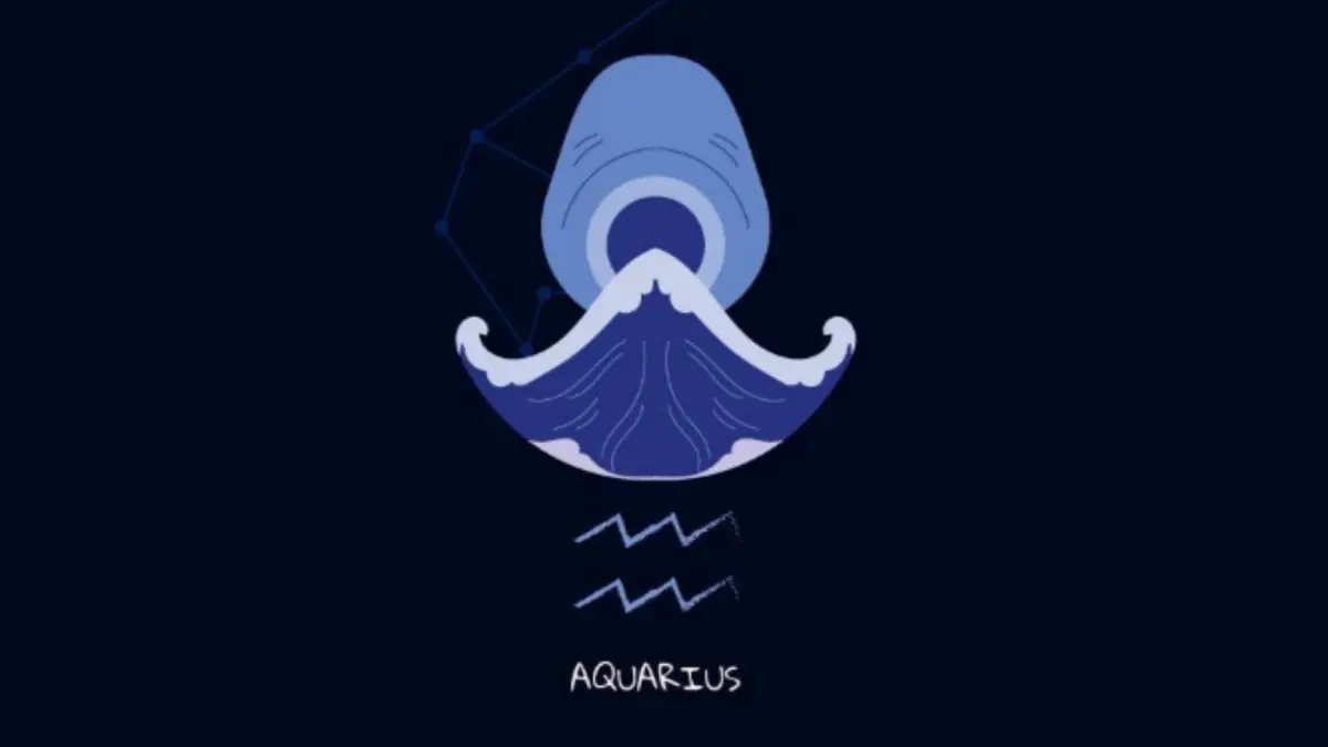 Ilustrasi zodiak Aquarius (Magnific)