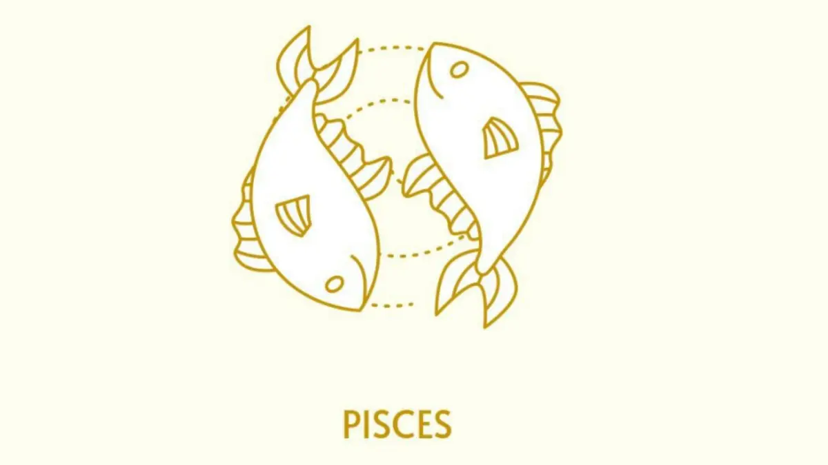Ilustrasi zodiak Pisces (Magnific)