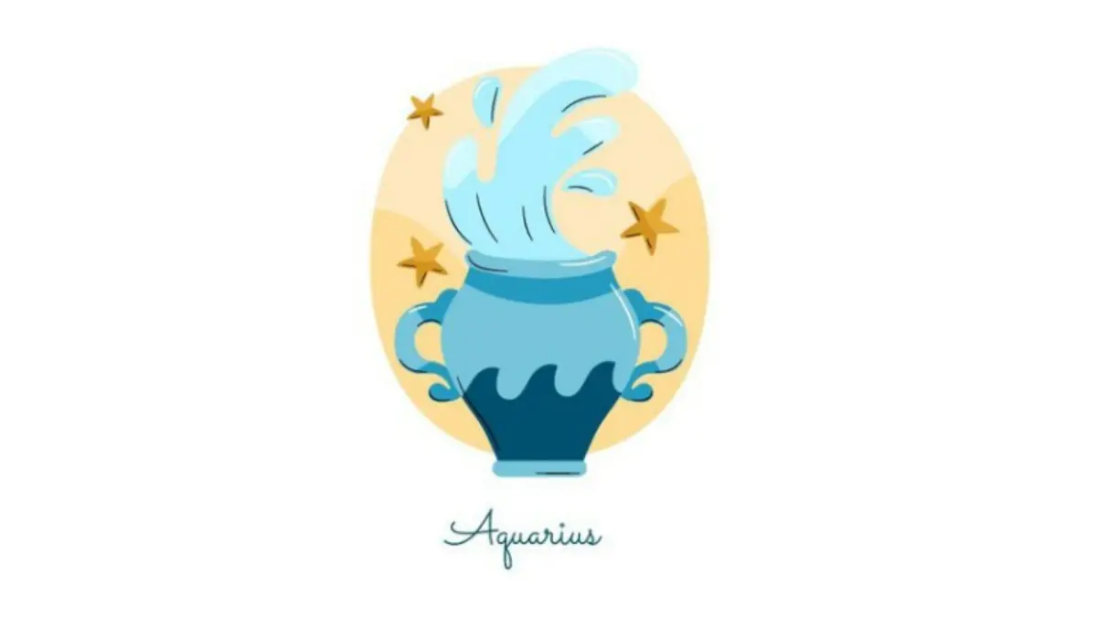 Ilustrasi zodiak Aquarius (Magnific)