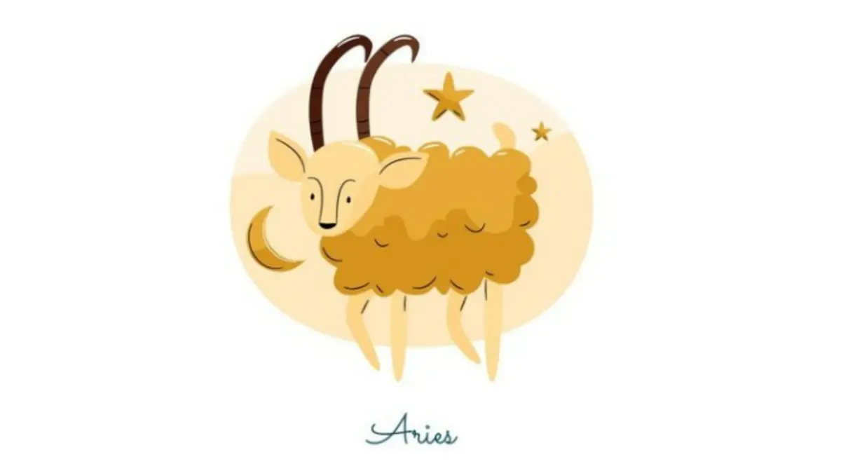 Ilustrasi zodiak Aries (Magnific)