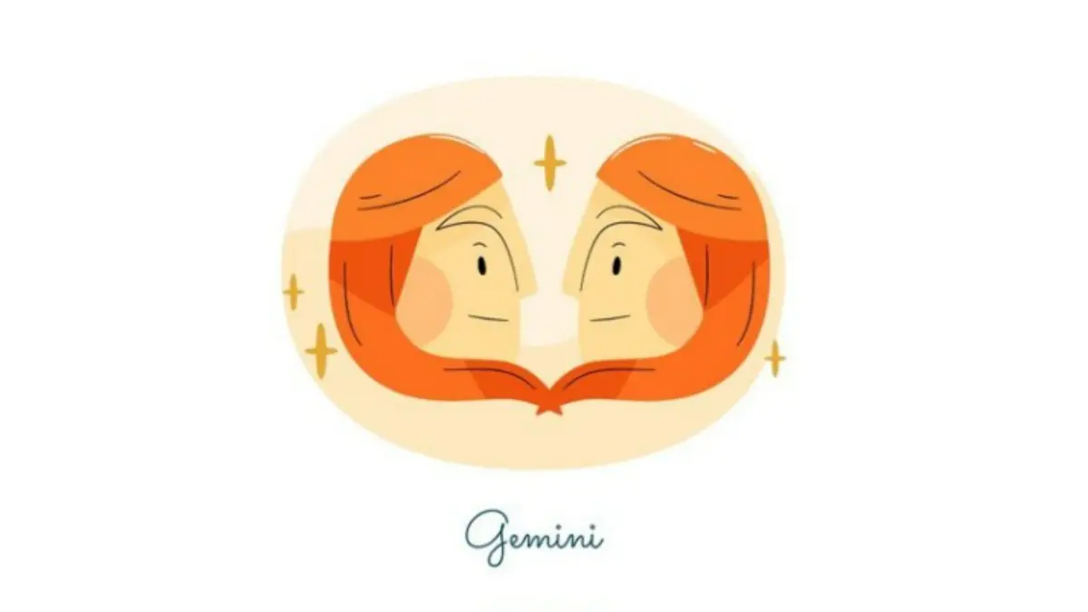 Ilustrasi zodiak Gemini (Magnific)
