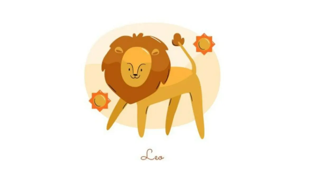 Ilustrasi zodiak Leo (Magnific)