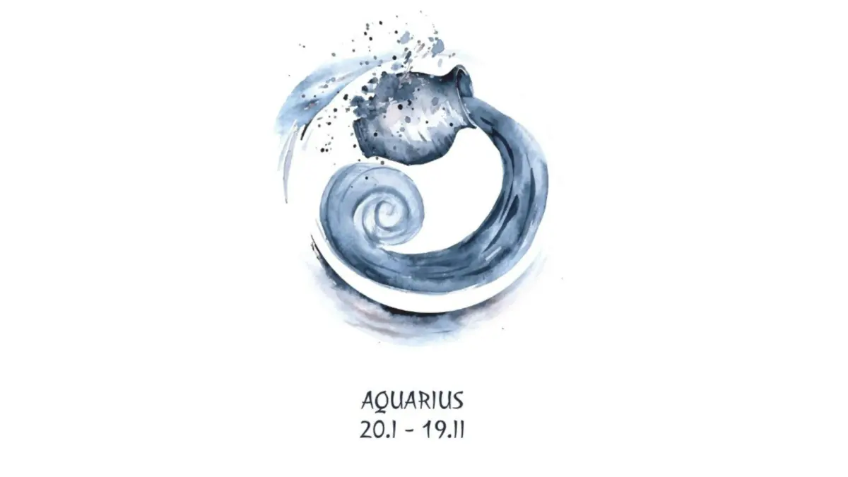 Ilustrasi zodiak Aquarius (Magnific)