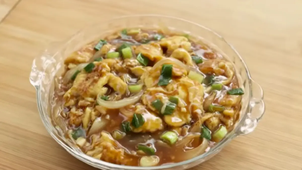 Resep telur saus tiram (YouTube Devina Hermawan)
