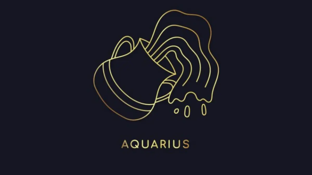 Ilustrasi zodiak Aquarius (Magnific)