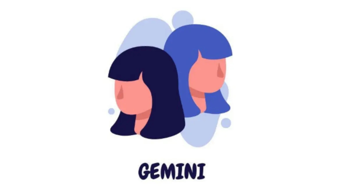 Ilustrasi zodiak Gemini (Magnific)
