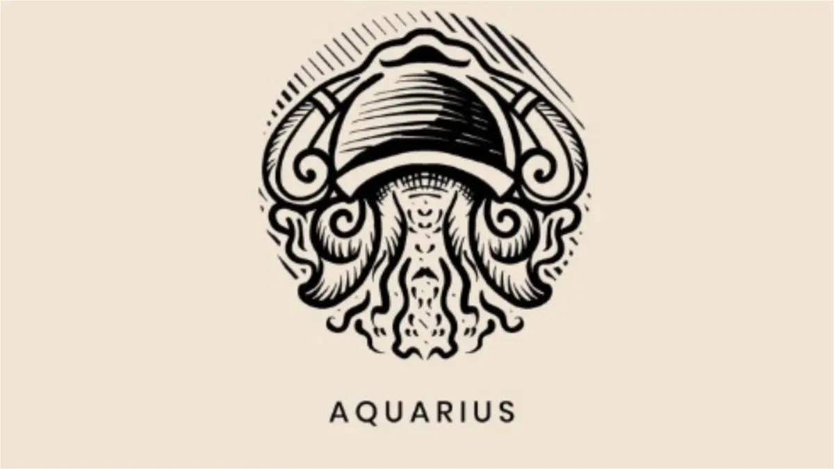 Ilustrasi zodiak Aquarius (Magnific)
