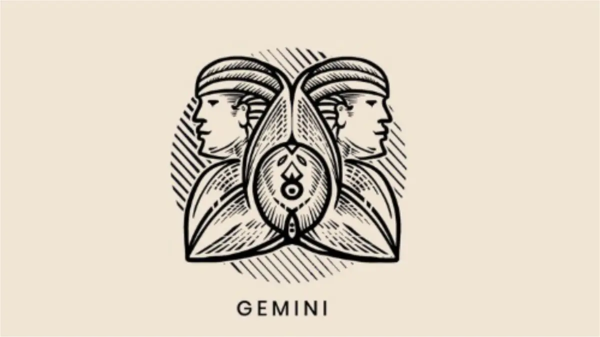 Ilustrasi zodiak Gemini (Magnific)
