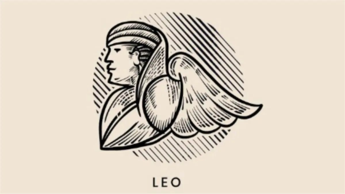 Ilustrasi zodiak Leo (Magnific)
