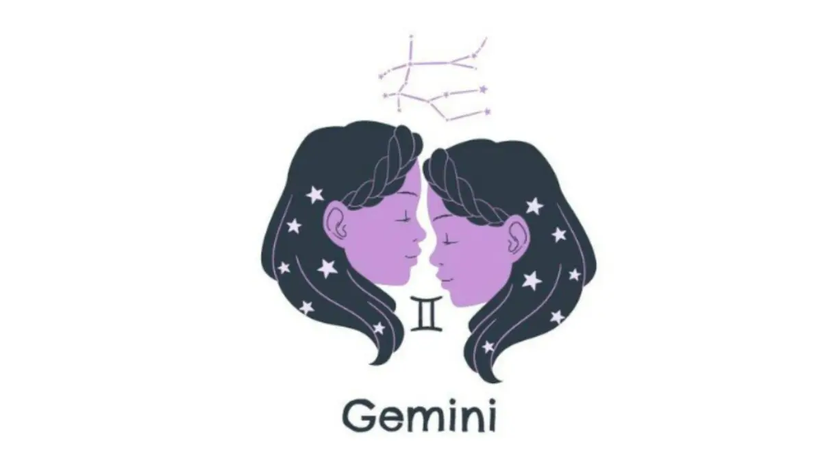Ilustrasi zodiak Gemini (Magnific)