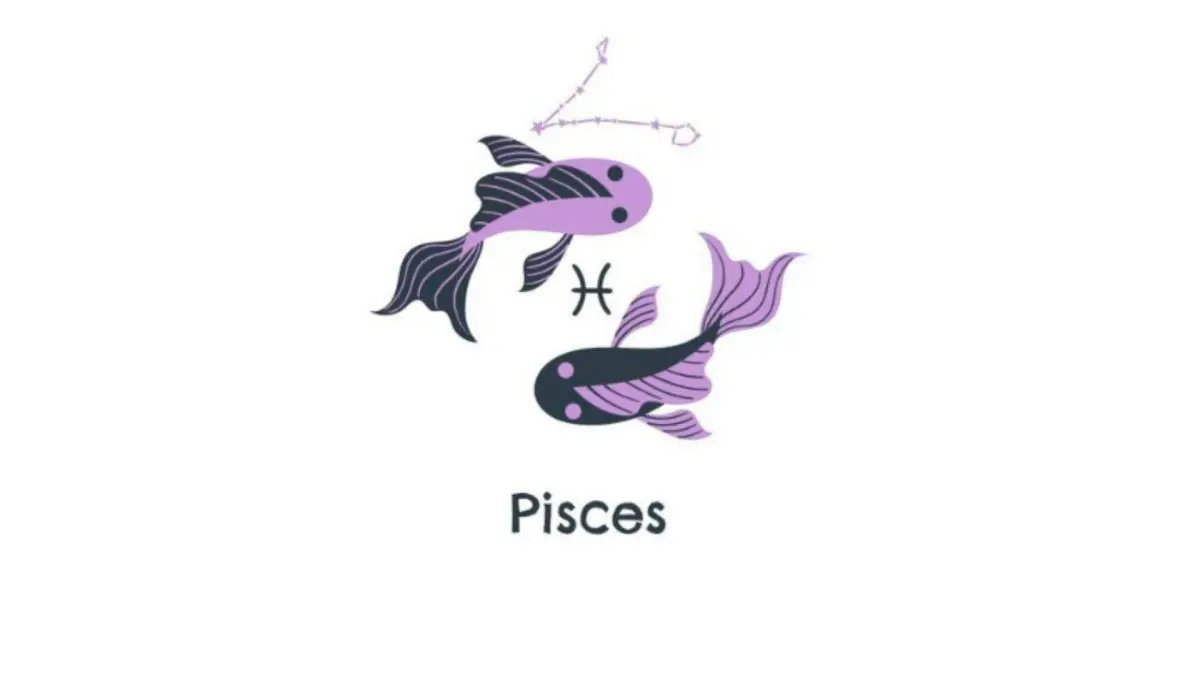 Ilustrasi zodiak Pisces (Magnific)