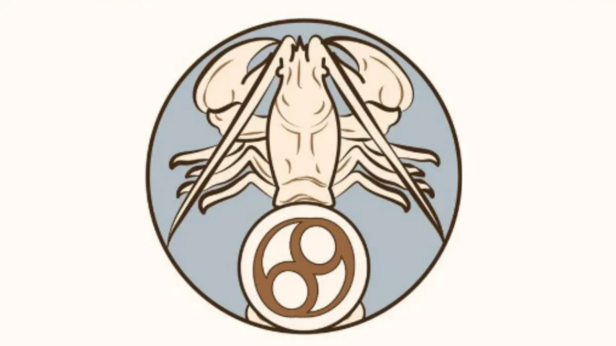 Ilustrasi zodiak Cancer (Magnific)