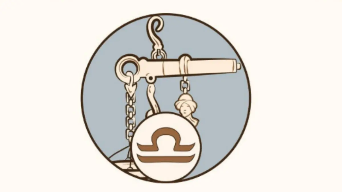 Ilustrasi zodiak Libra (Magnific)