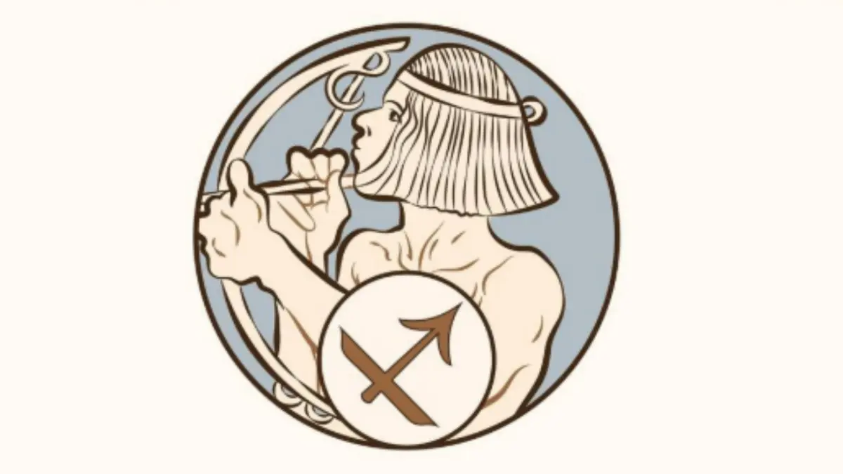 Ilustrasi zodiak Sagittarius (Magnific)