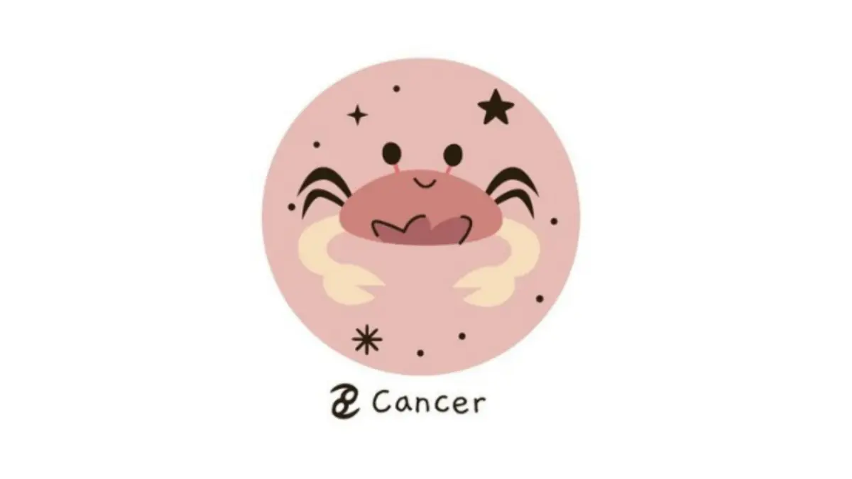 Ilustrasi zodiak Cancer (Magnific)