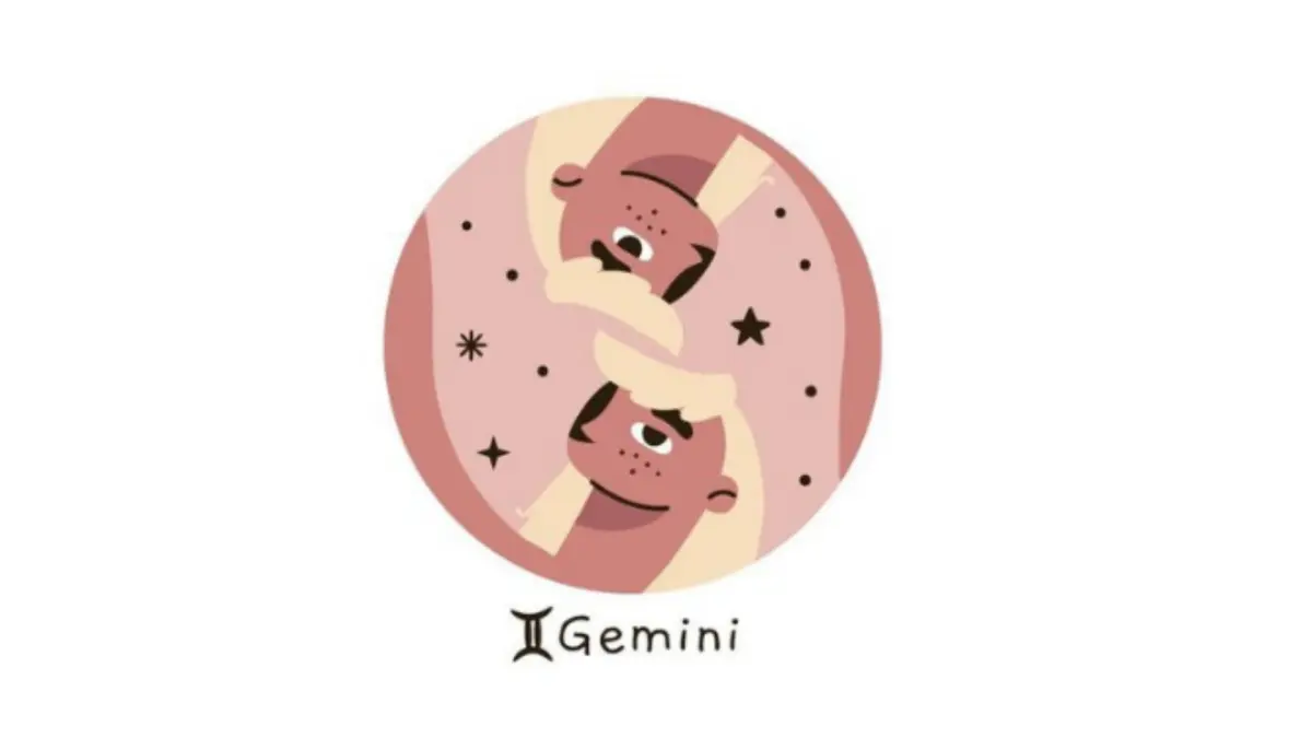 Ilustrasi zodiak Gemini (Magnific)