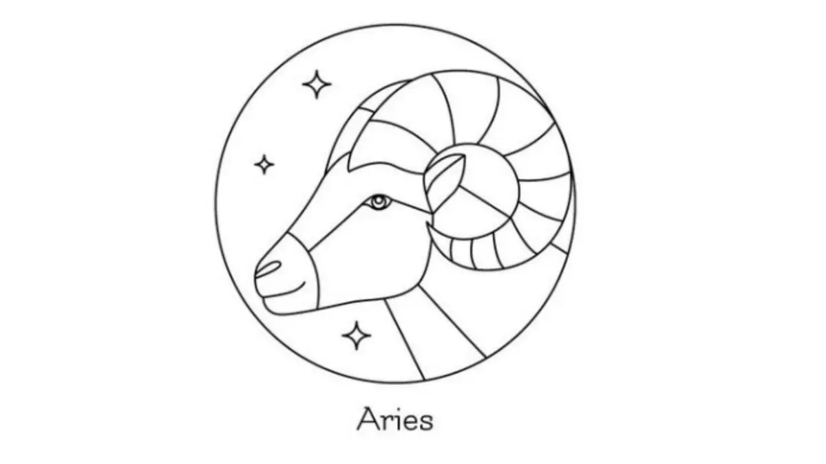 Ilustrasi zodiak Aries (Magnific)