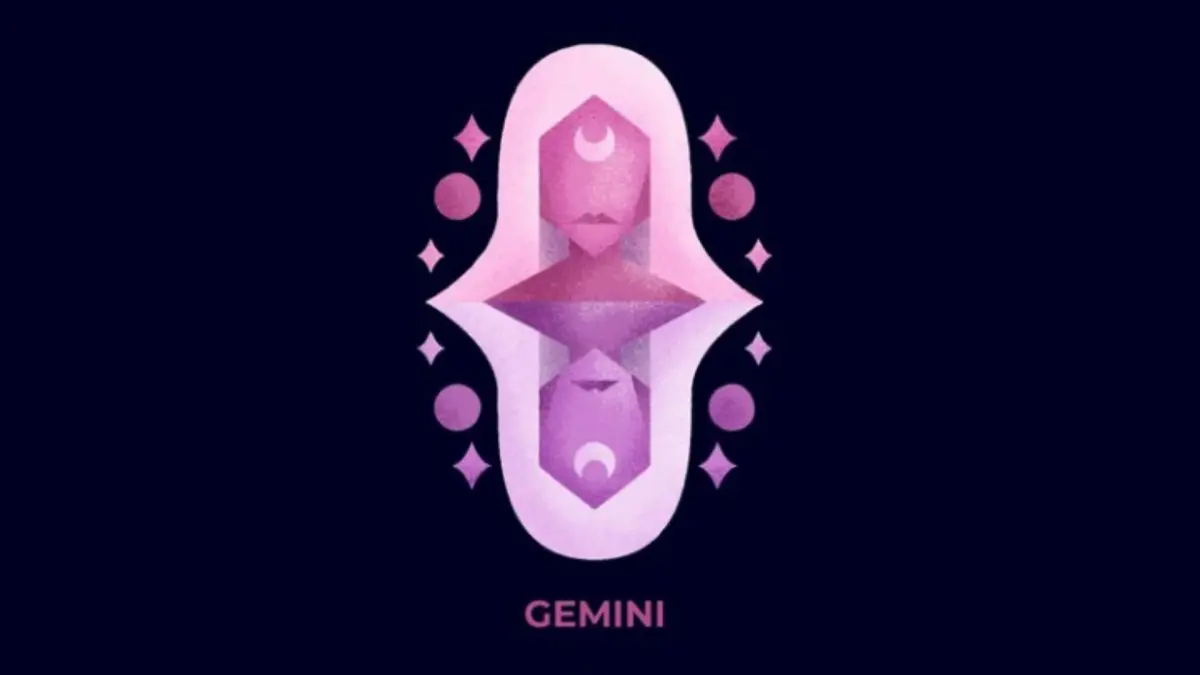 Ilustrasi zodiak Gemini (Magnific)