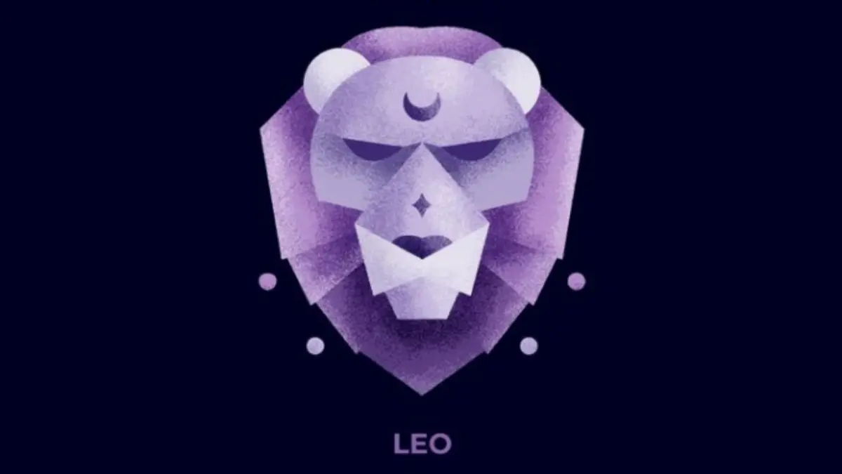 Ilustrasi zodiak Leo (Magnific)