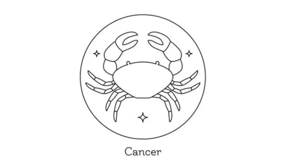 Ilustrasi zodiak Cancer (Magnific)